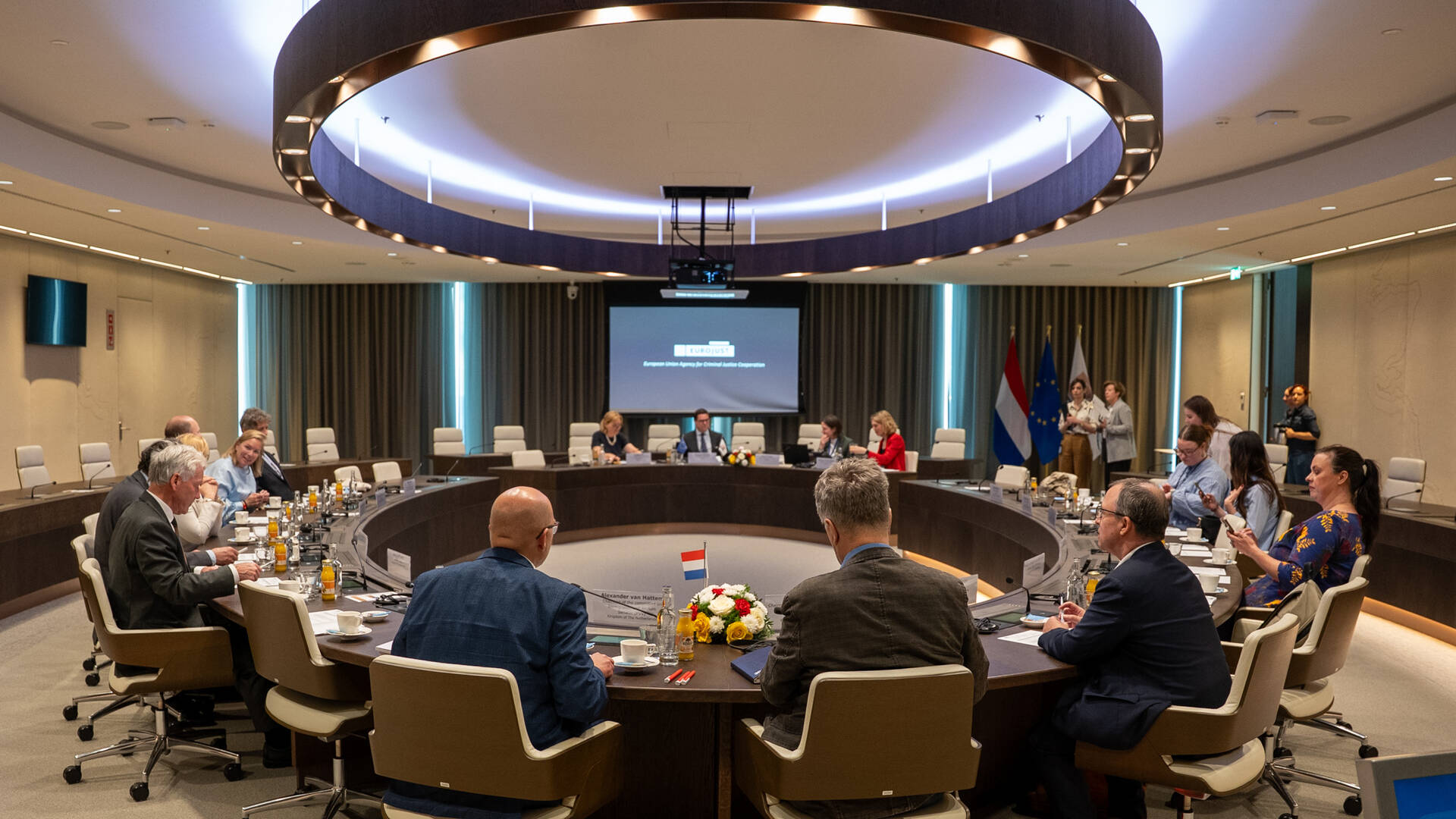 Kamerleden in gesprek met Eurojust