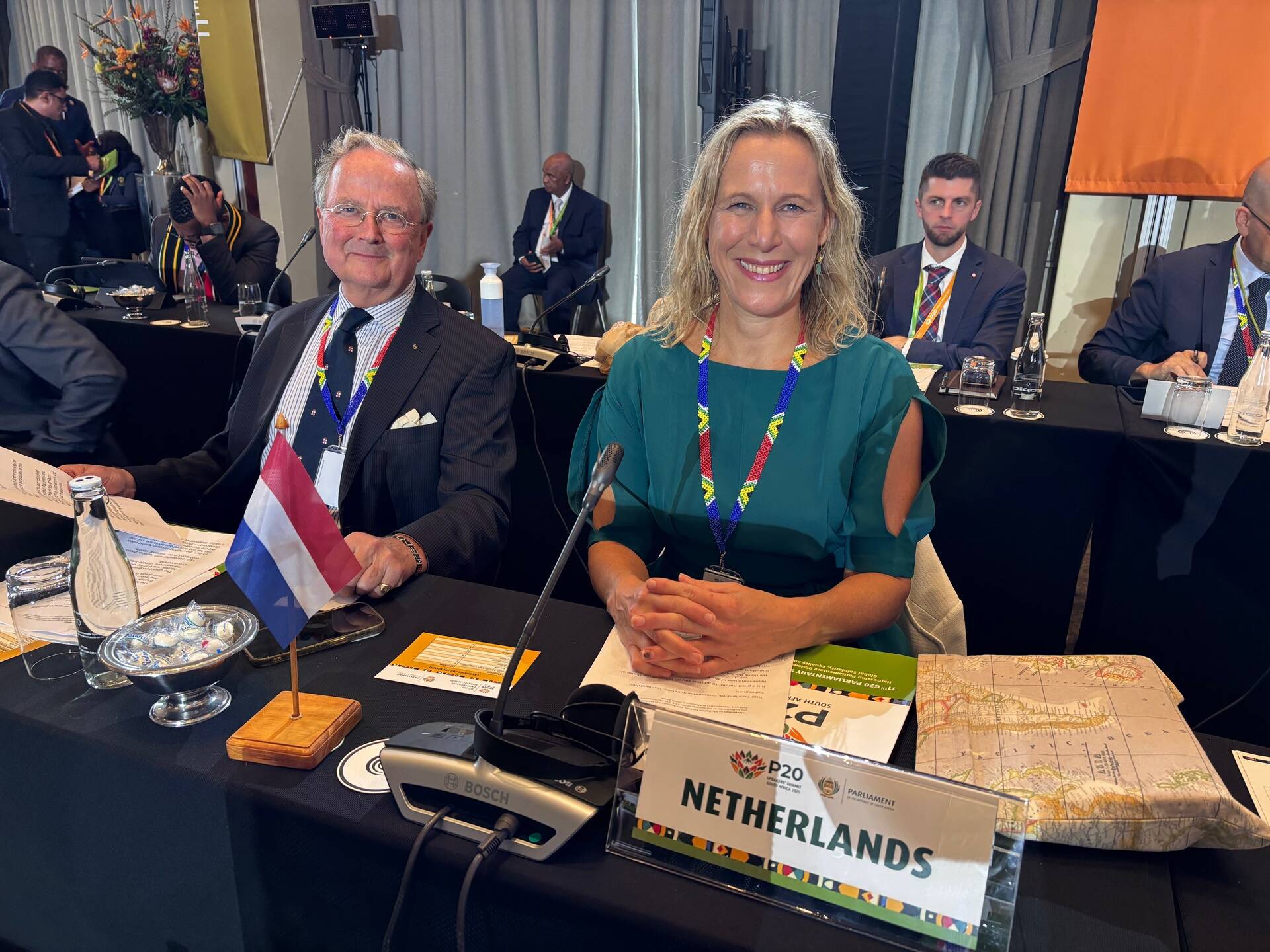 Robert Croll en Wytske Postma