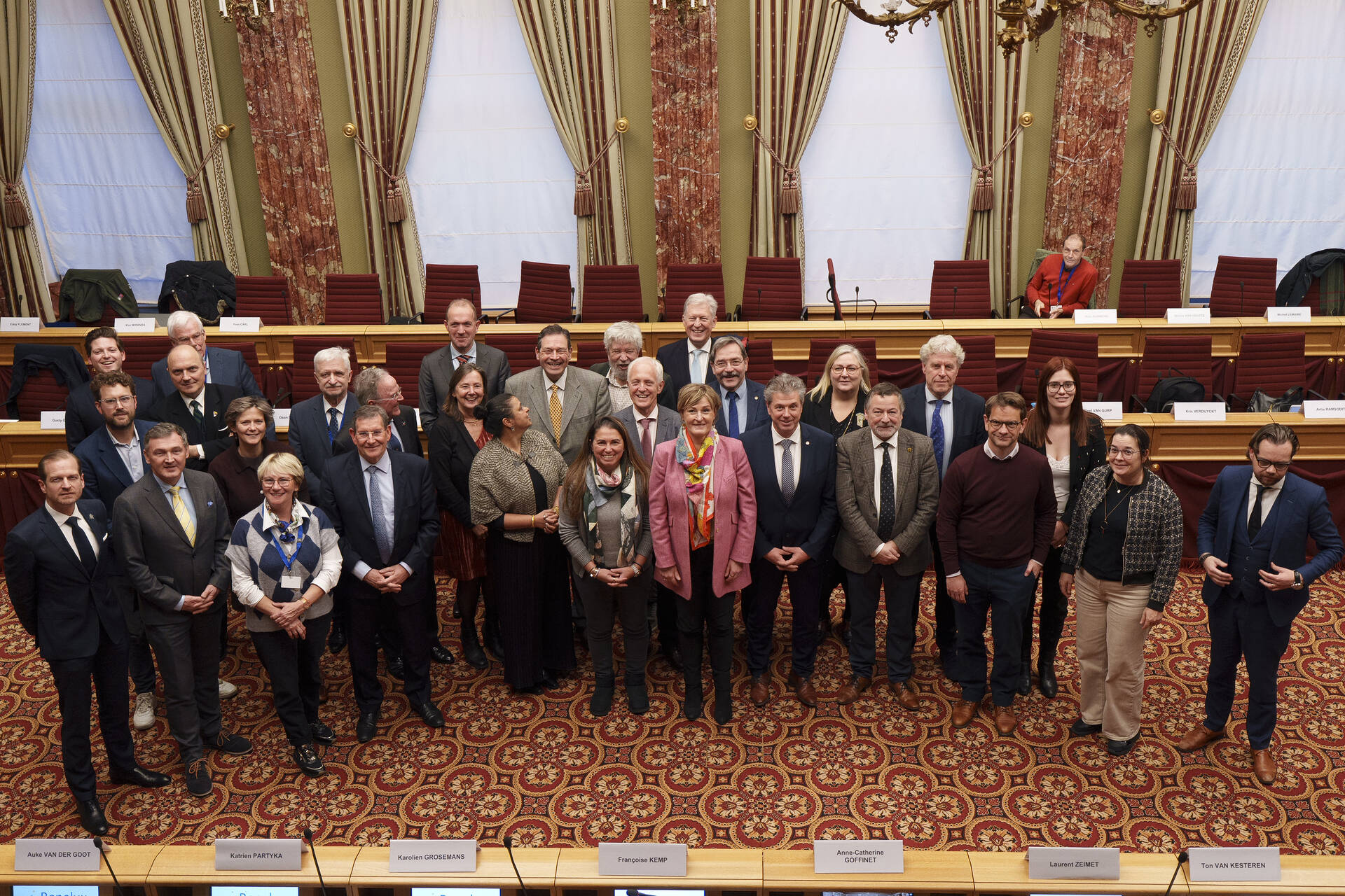 Beneluxparlement bijeen in Luxemburg