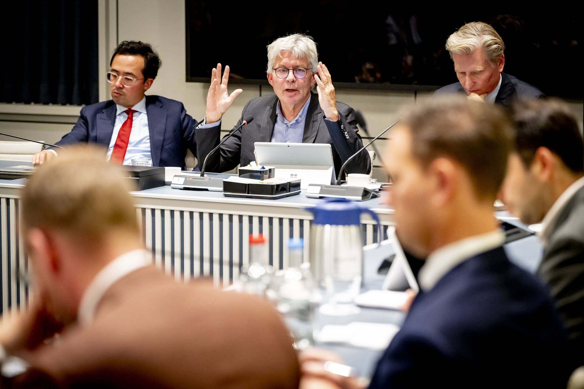 Senator Crone aan het woord
